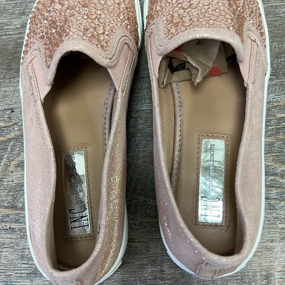 I.N.C SAMMEE2 Slip On Sneakers -Light Rose Size 7.5 - Picture 5 of 9